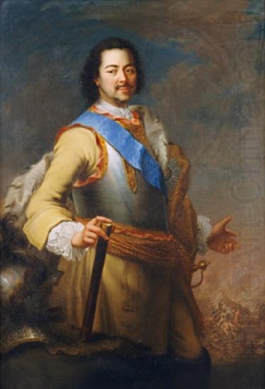 Maria Giovanna Clementi Portrait of Peter I the Great china oil painting image